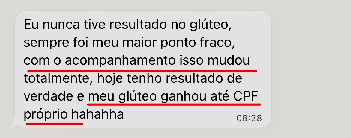 Depoimento real de aluna Team Netto